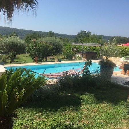Le Cabanon Des Hirondelles Villa Villecroze Bagian luar foto