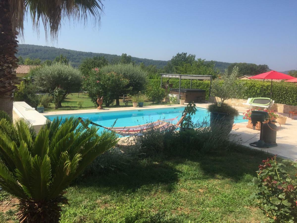 Le Cabanon Des Hirondelles Villa Villecroze Bagian luar foto